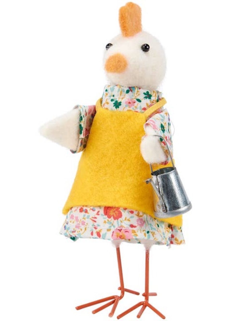 Watering Can Chicken Critter Primitives by Kathy